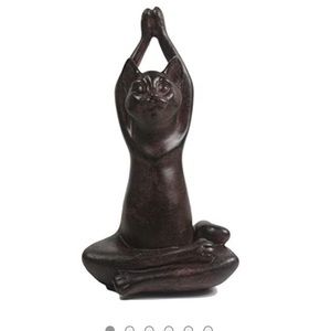 COPY - Rustic Kitty Yoga Figurine